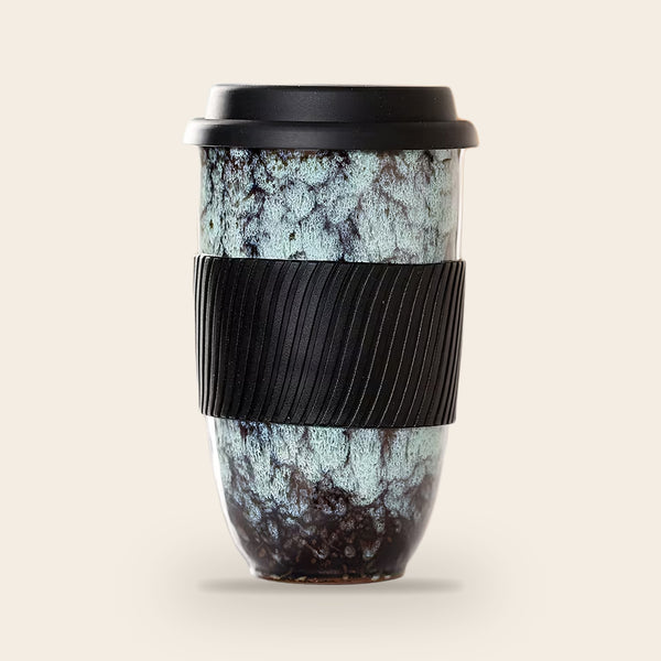 Sea Glass Fireprint mug