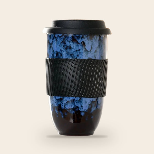 Cobalt Tide Fireprint mug
